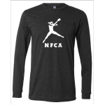 NFCA Long Sleeve T-Shirt - Unisex - Dark Grey Heather